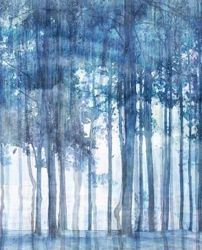 Фрески с листьями синие New Art RE153-COL1 изображение 0