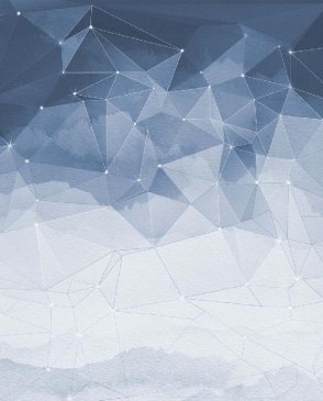 Фрески Affresco с геометрическим рисунком синие New Art RE163-COL3 изображение 0