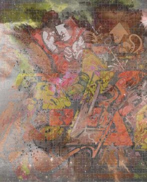 Фрески Affresco панно с надписями, буквами New Art RE167-COL2 изображение 0