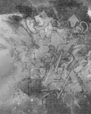 Фрески Affresco панно с надписями, буквами New Art RE167-COL4 изображение 0