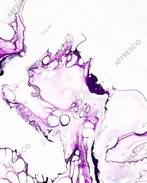 Фрески Affresco с абстрактным рисунком фиолетовые Fine Art RE853-COL1 изображение 0