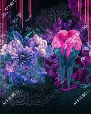 Фрески фиолетовые с акриловым покрытием Fine Art RE897-COL2 изображение 0