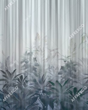 Фрески с листьями серые Fine Art RE907-COL1 изображение 0