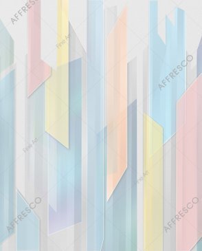Фрески с геометрическим рисунком для спальни Fine Art RE922-COL1 изображение 0