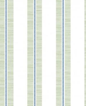 Обои флизелиновые зеленые светлые Nantucket Stripes SR21404 изображение 0