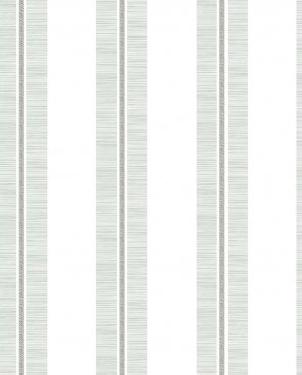 Обои флизелиновые зеленые светлые Nantucket Stripes SR21408 изображение 0