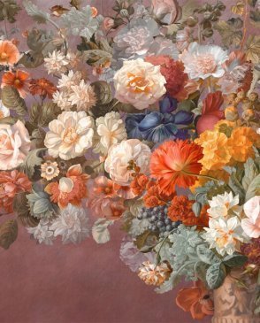 Фрески коричневые Tsvetarium still-life-with-flowers-1 изображение 0