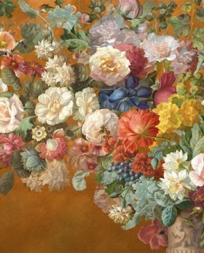 Фрески Affresco с цветами оранжевые Tsvetarium still-life-with-flowers-4 изображение 0