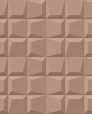 Обои коричневые Volume Touch Tiles TSQ013 изображение 0