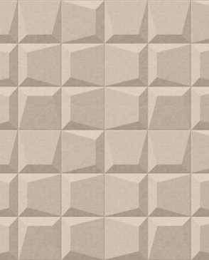 Обои бежевые Volume Touch Tiles TSQ014 изображение 0
