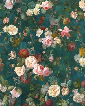 Фрески панно с цветами Tsvetarium wild-garden-color-3 изображение 0