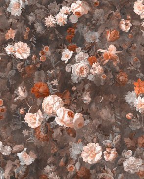 Российские Фрески коричневые Tsvetarium wild-garden-color-4 изображение 0