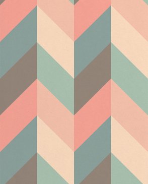 Обои с геометрическим рисунком разноцветные La Tapicera WP172061 изображение 0