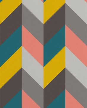 Обои с геометрическим рисунком разноцветные La Tapicera WP172063 изображение 0