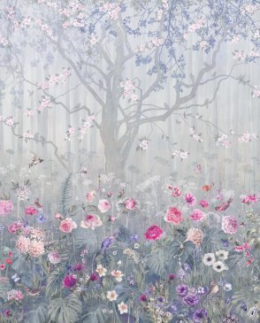Фрески для спальни розовые Dream Forest WP42-COL2 изображение 0