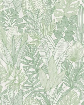 Обои флизелиновые с листьями с текстильным покрытием The Keys WTK20204 изображение 0