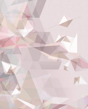 Фрески с геометрическим рисунком розовые Trend Art ZK419-COL2 изображение 0