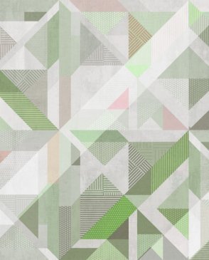 Фрески с геометрическим рисунком для гостиной Trend Art ZK442-COL1 изображение 0