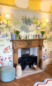 Обои Little Greene Storybook Papers Storybook Papers 0231POSOLST изображение 1