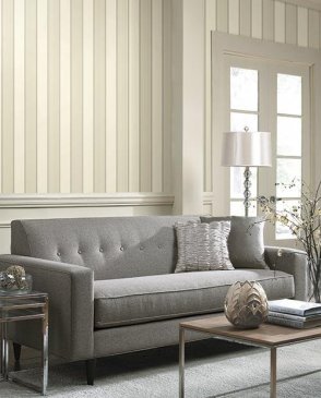 Американские Обои бумажные серые Williamsburg III GS6216 изображение 1