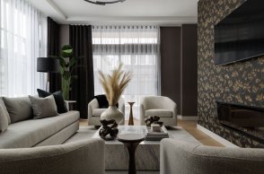 Обои черно-белые, белые, черные в стиле джапанди Four Seasons 1602-8RST изображение 3