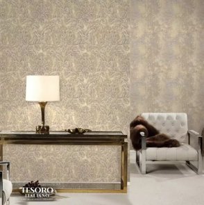Обои Studio Italia Collection коричневые Tesoro TS10014 изображение 1