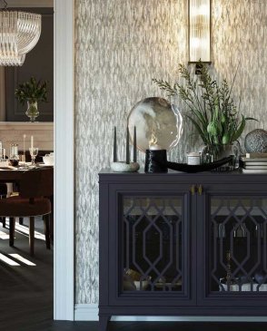 Обои Tiffany Designs для спальни серые Euphoria EF1504 изображение 1