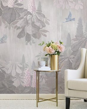 Фрески с листьями для спальни Wallpaper part 1 AB117-COL2 изображение 4