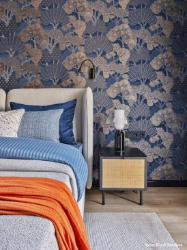 Обои в стиле У. Морриса Сага Lun1-021 изображение 4