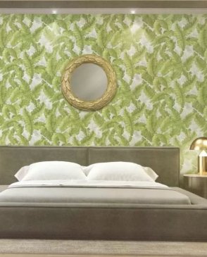 Обои Alessandro Allori для спальни зеленые Breeze RDT2201-5 изображение 3