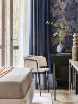 Обои в стиле У. Морриса Сага Lun1-021 изображение 3