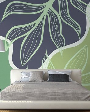 Фрески флизелиновые с листьями Fantasy AF2160-COL1 изображение 1