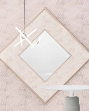 Обои с геометрическим рисунком розовые Essential Walpaper Collection 2018 19320EWC изображение 1