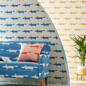 Обои оранжевые светлые Mr Fox 112271 изображение 1