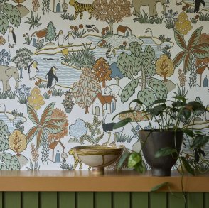 Обои Little Greene Storybook Papers Storybook Papers 0231ANPEAZZ изображение 1