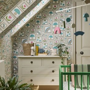 Обои Little Greene Storybook Papers Storybook Papers 0231BAPORTL изображение 1