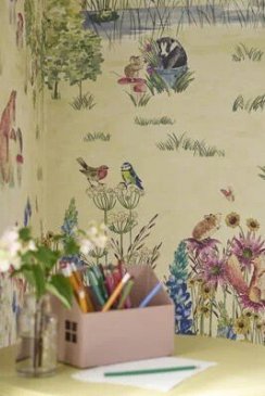 Обои Little Greene Storybook Papers Storybook Papers 0231POHARVE изображение 7