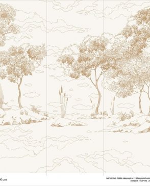 Обои Fresq с сюжетным рисунком для спальни Geo Collection GEO44 изображение 3