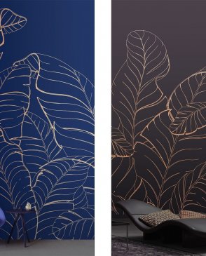 Обои Fresq с листьями для спальни Geo Collection GEO51 изображение 3