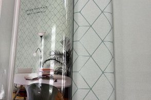 Обои с геометрическим рисунком Rebecca 15002-6 изображение 2