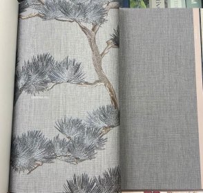 Обои с листьями для спальни Giorgio RGI1001-9 изображение 2