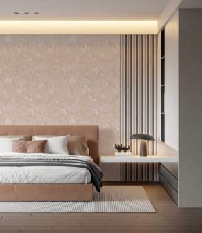 Обои для спальни в современном стиле Весеннее утро ABC3-003 изображение 1