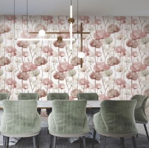 Обои флизелиновые с цветами Caviar VR1536 изображение 2