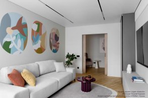 Обои панно для гостиной Сага Lun8-001 изображение 2