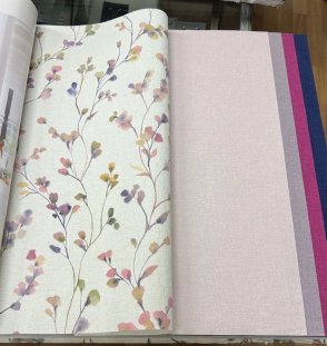 Обои с маленькими цветами для спальни Country Charme 486155 изображение 1