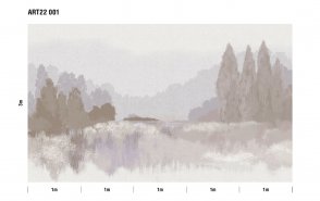 Обои сиреневые Пейзаж vol. 2 ART22-001 изображение 2