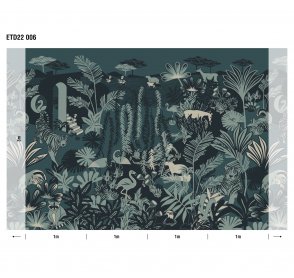 Обои с животными для спальни Etude vol. 2 ETD22-006 изображение 1