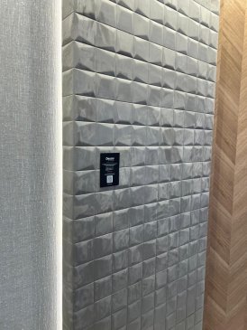 Обои бежевые Volume Touch Tiles TSQ014 изображение 3