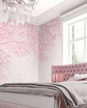 Фрески панно розовые Wallpaper part 2 AB139-COL1 изображение 1