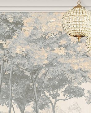 Фрески с листьями серые Wallpaper part 1 AF951-COL6 изображение 1